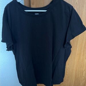 Sonoma Women's Classic Black Short Sleeve Tee